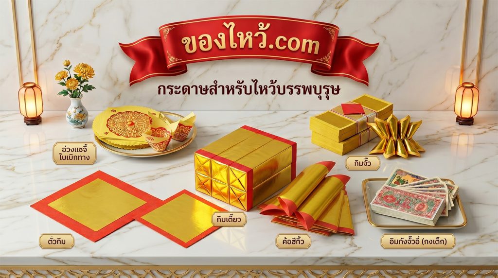 กระดาษไหว้บรรพบุรุษ